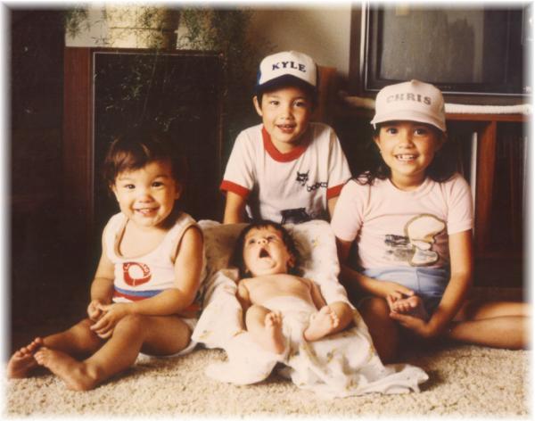 Kyle, Chris, Tyson with Lindsey Boechler